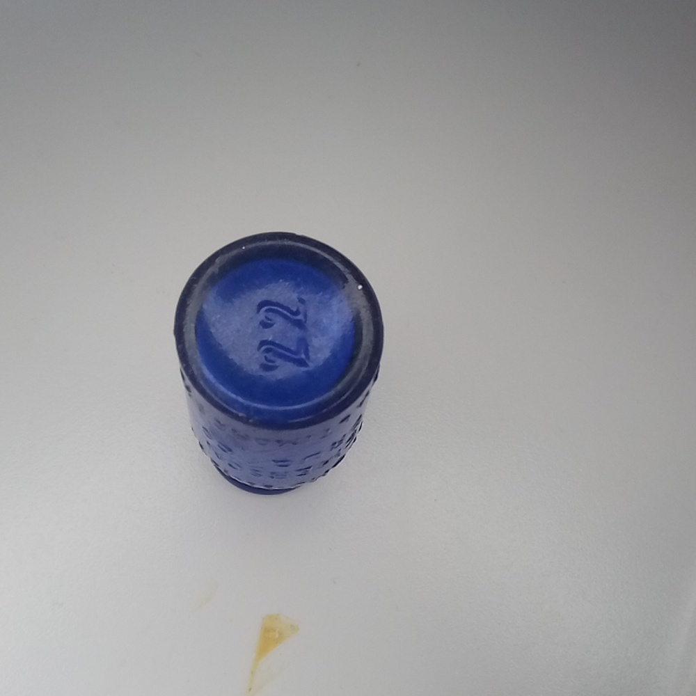 Antique Bromo-selizer Emerson Drug Co., cobalt blue - Picture 2 of 2